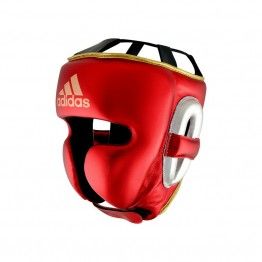 Casco de boxeo adidas "adi-star" (rojo/dorado) ADIPHG01PRO