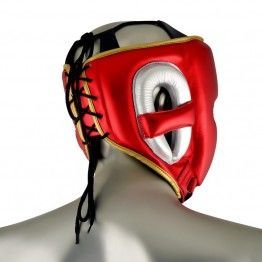 Casco de boxeo adidas "adi-star" (rojo/dorado) ADIPHG01PRO