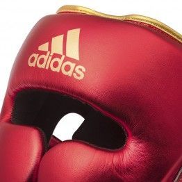 Casco de boxeo adidas "adi-star" (rojo/dorado) ADIPHG01PRO