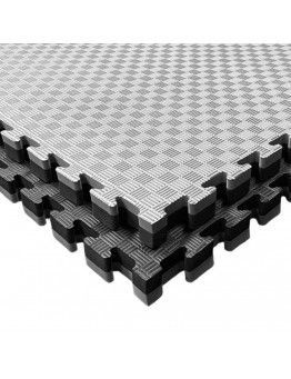TATAMI PUZZLE DE EVA 1x1x0.04m (NEGRO/GRIS)